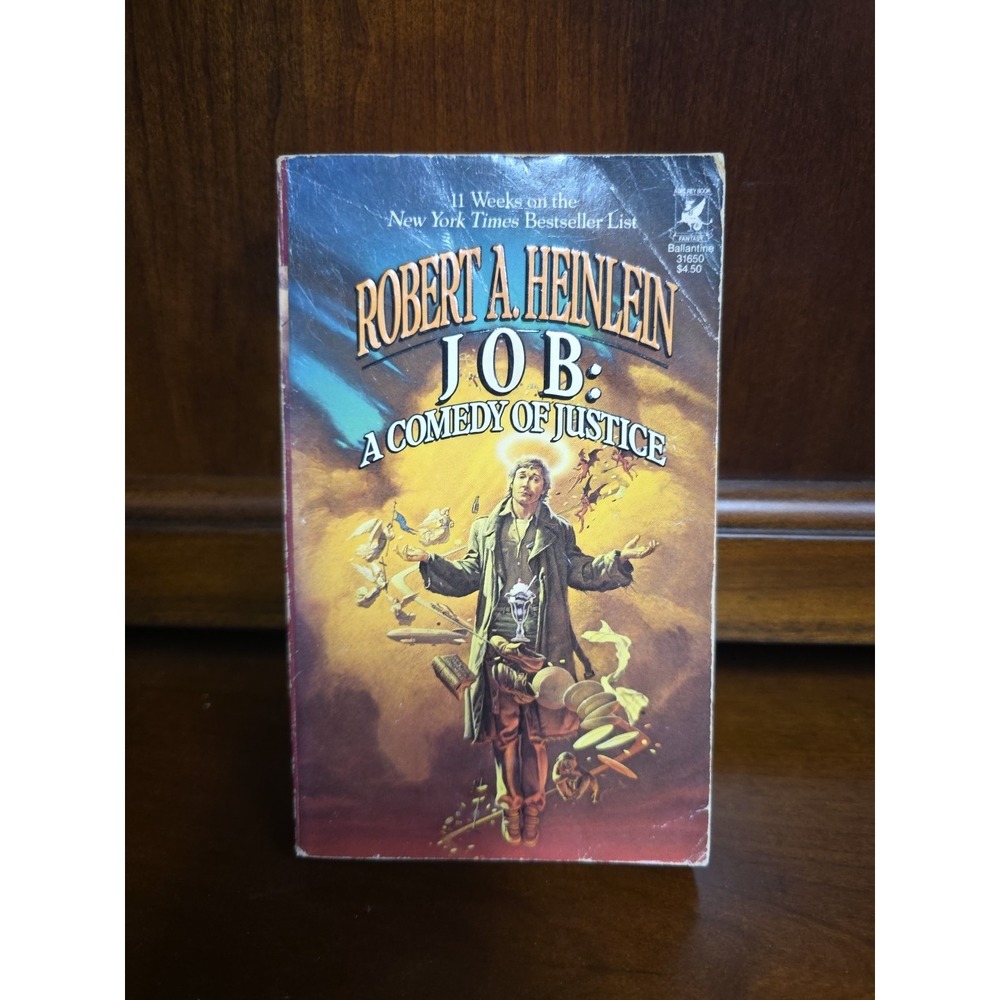 J.O.B. A Comedy of Justice (Del Rey Books 1984) Robert A. Heinlein, PB